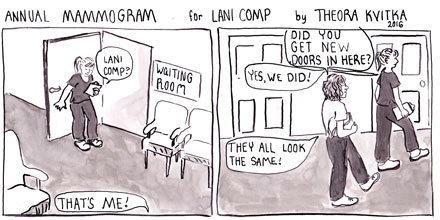 OBGYN Mammogram Comic